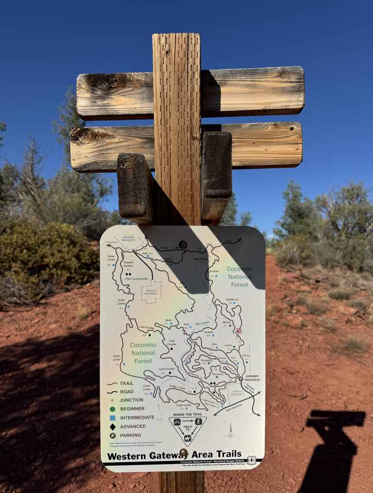 Nearby trail system