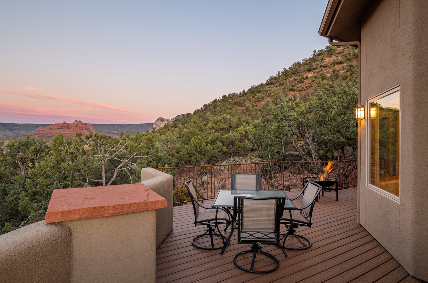 Located on a hillside near the Sedona airport