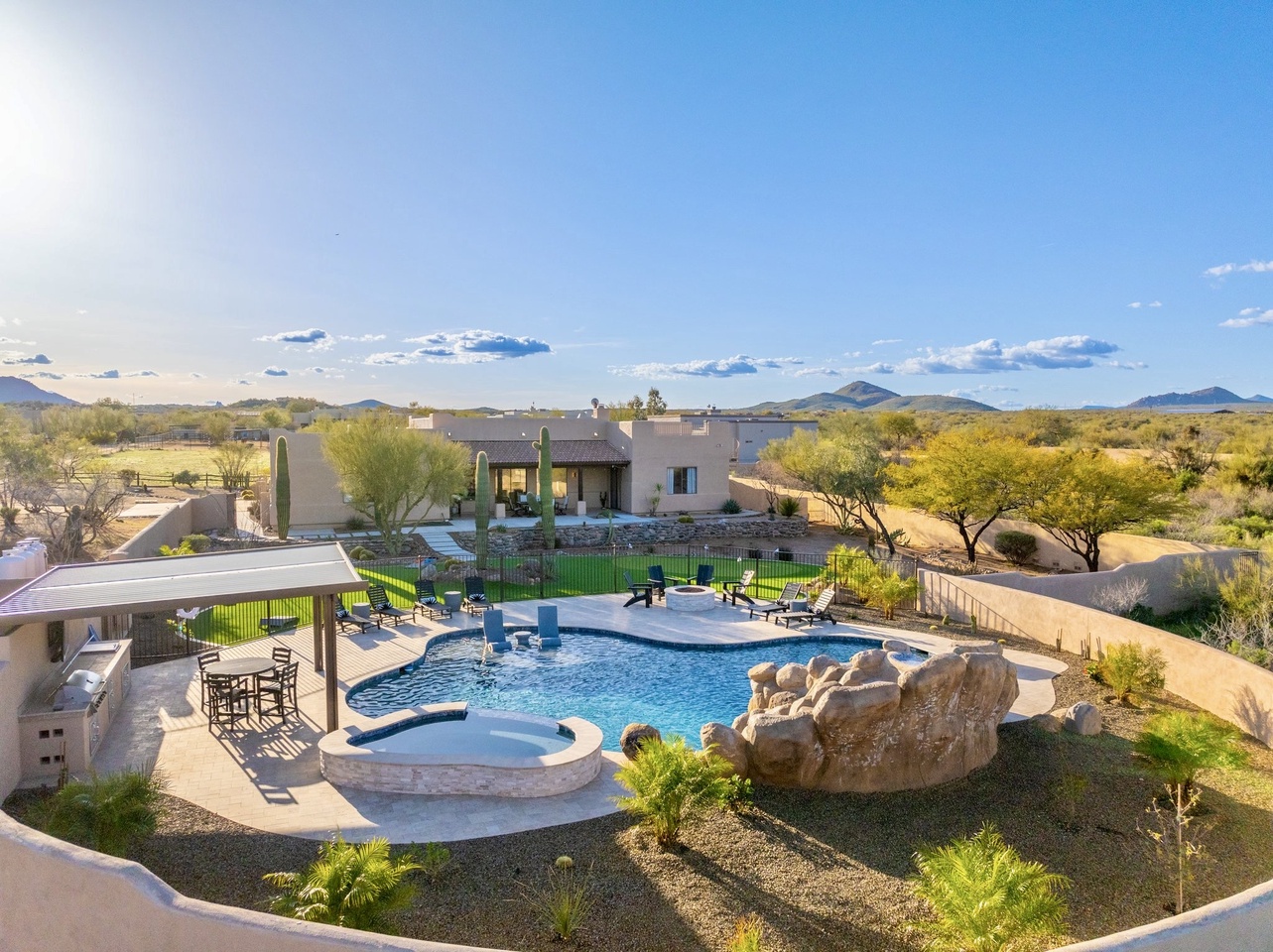 Nestled in the AZ desert landscape