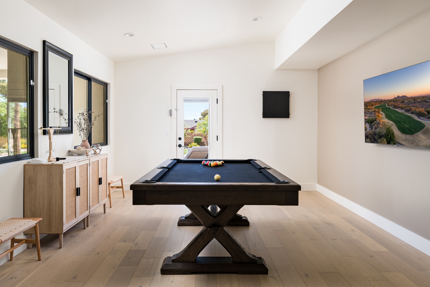 Billiards room