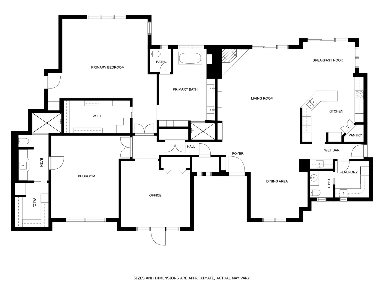 Casita 1 Floor Plan