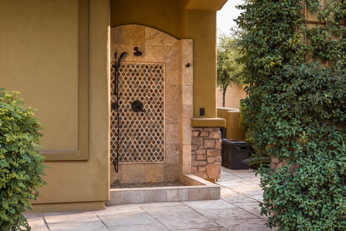 Outdoor shower