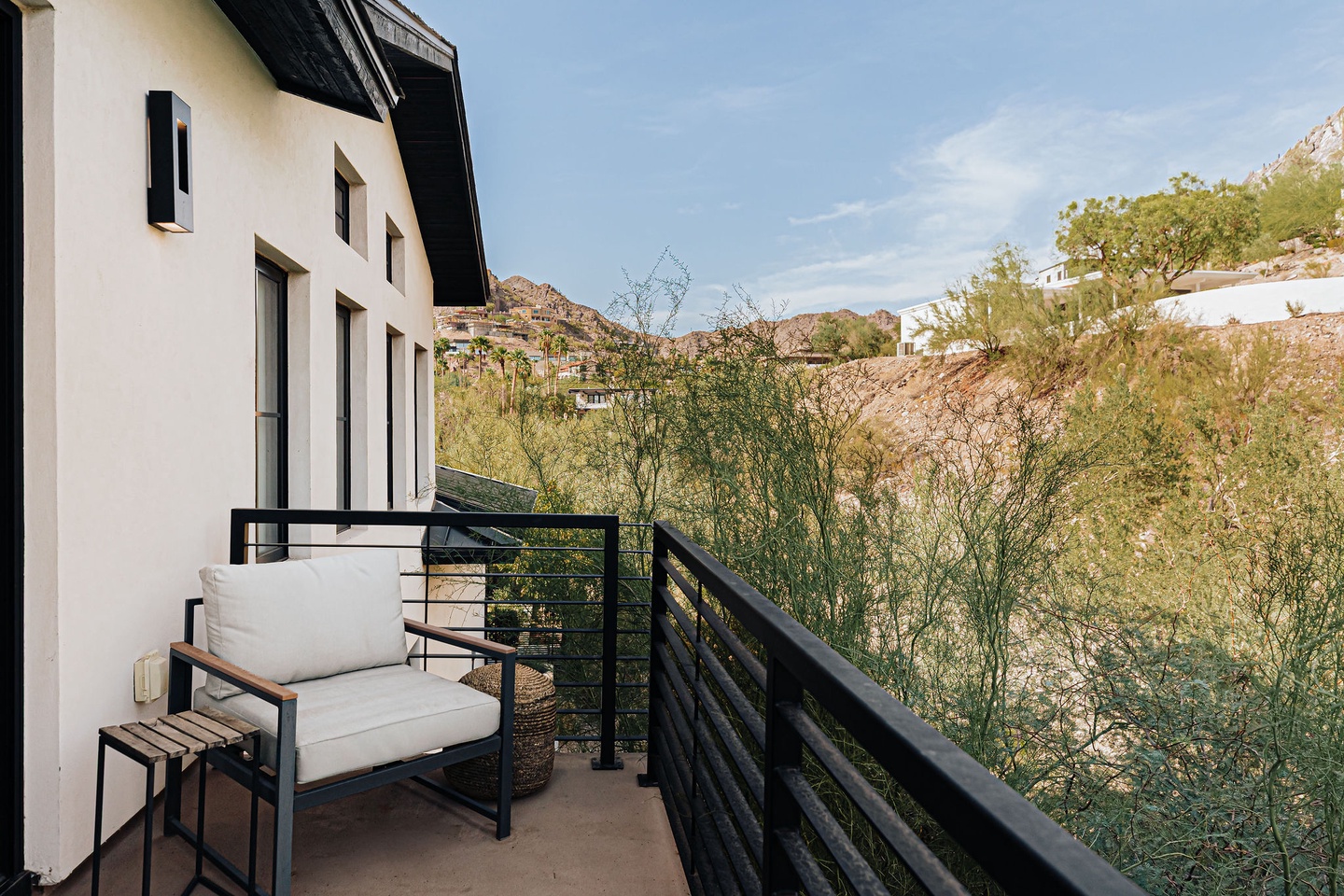 Private balcony
