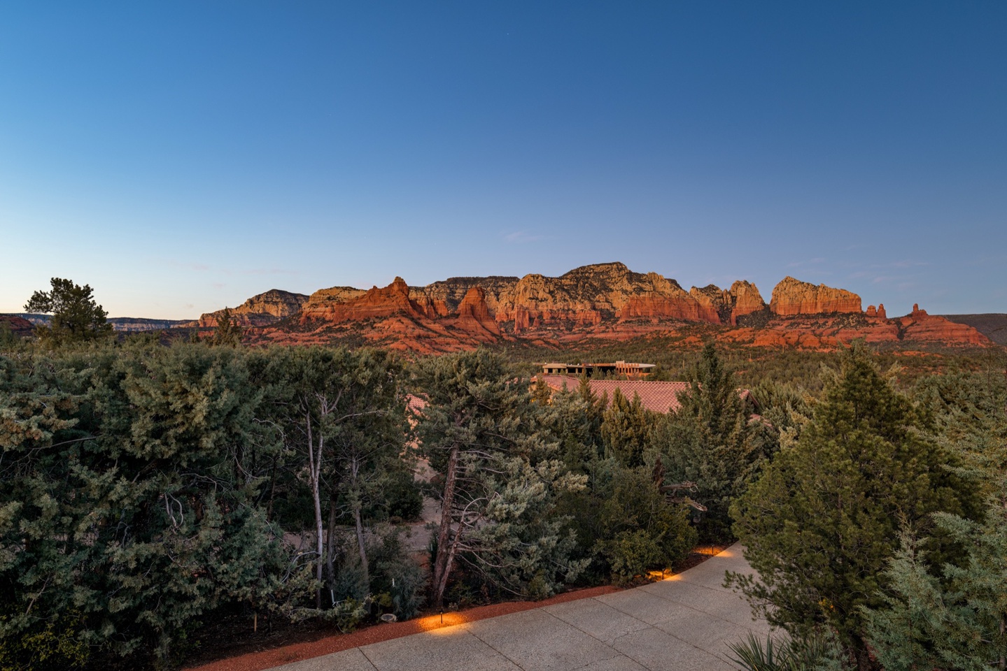 Vast views from the deck