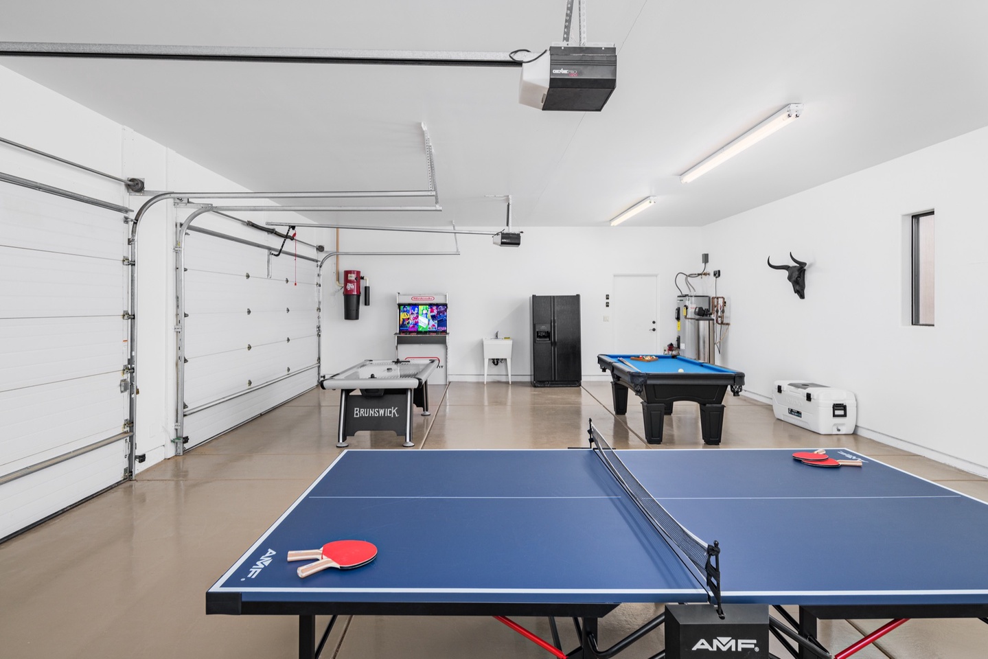 Climate controlled game room