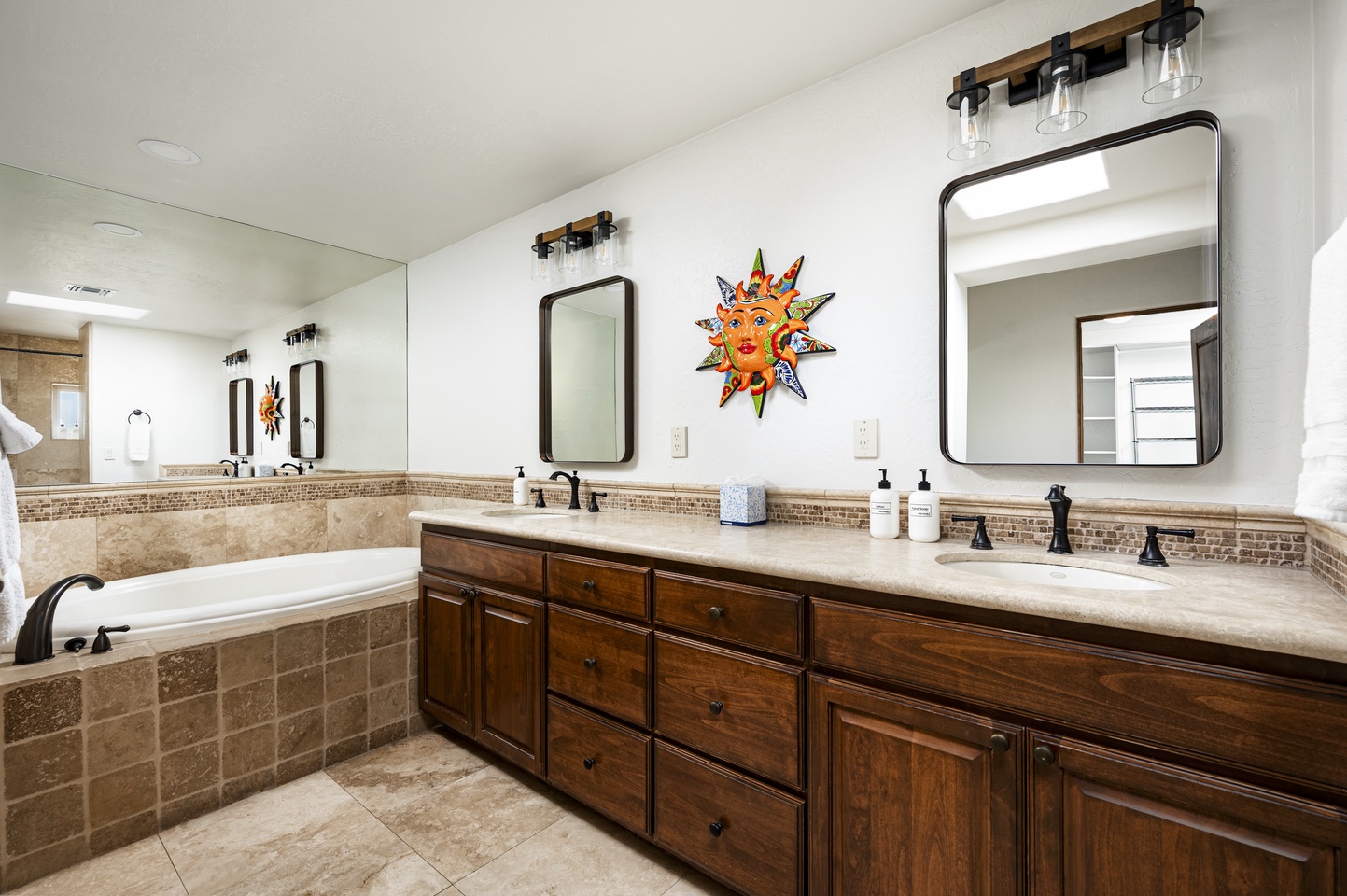 Master bathroom - soaking tub