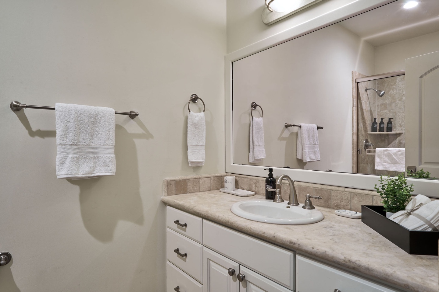 Attached bathroom