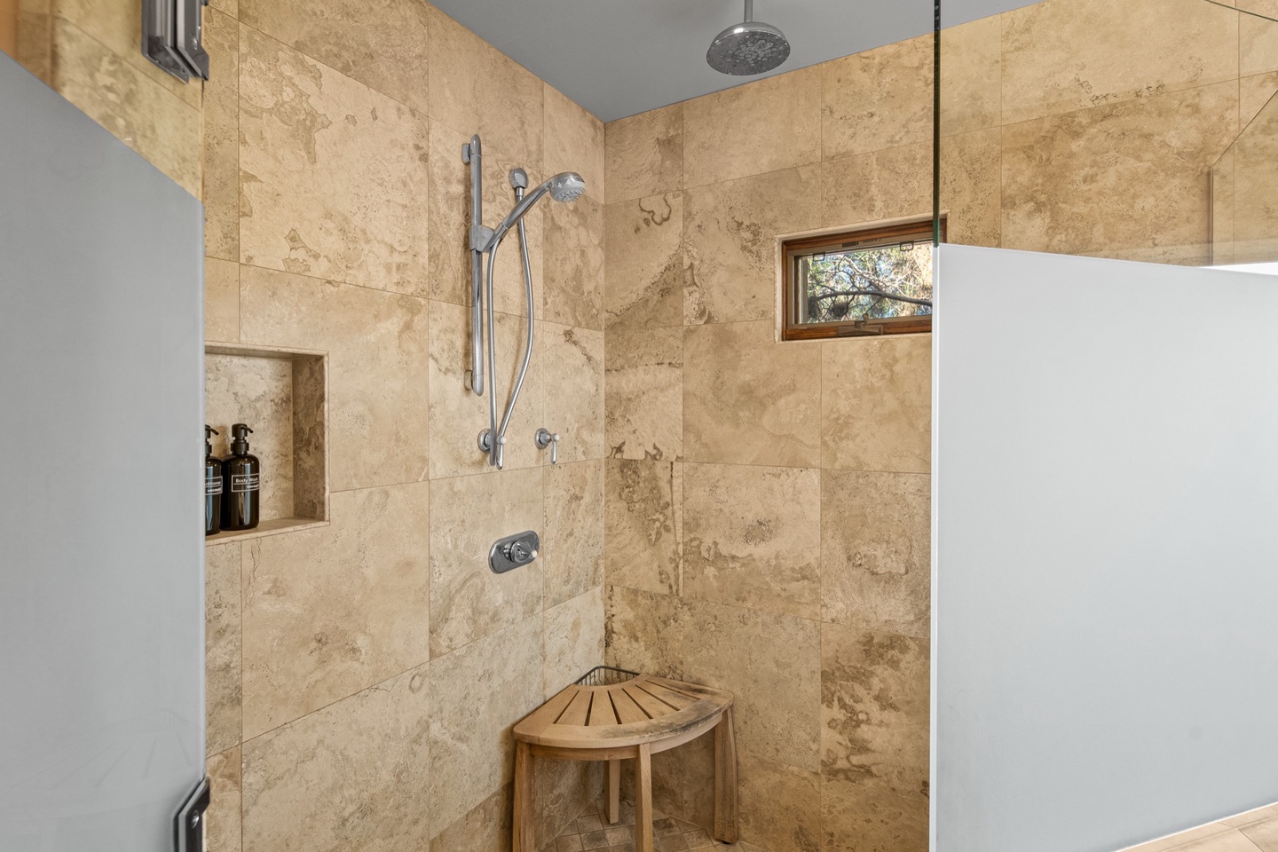 Walk in shower