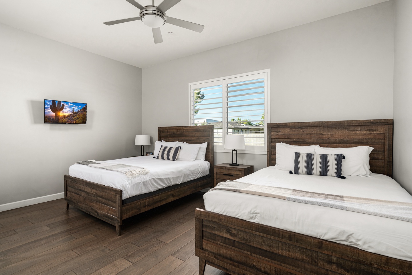 Bedroom 4 (Lower Level) - 2 Queen beds
