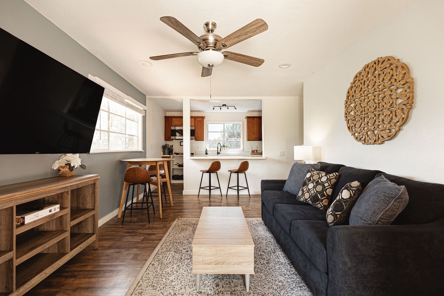 Living room space