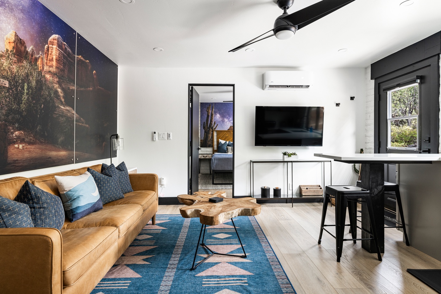 Lower level living room