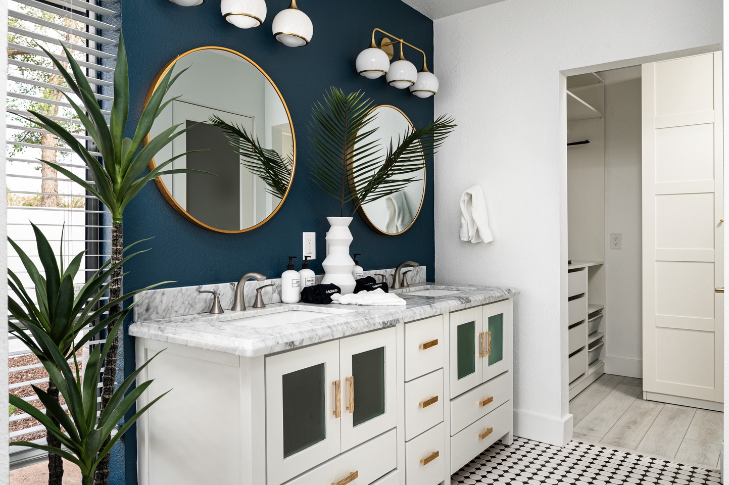 Scenic dual vanity