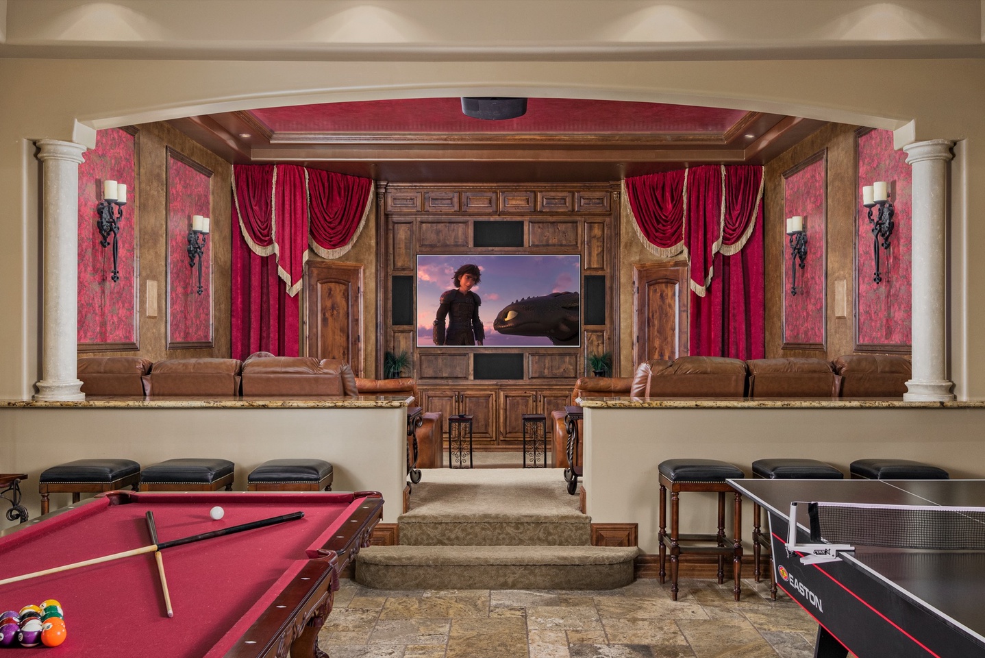 Game room/Theatre