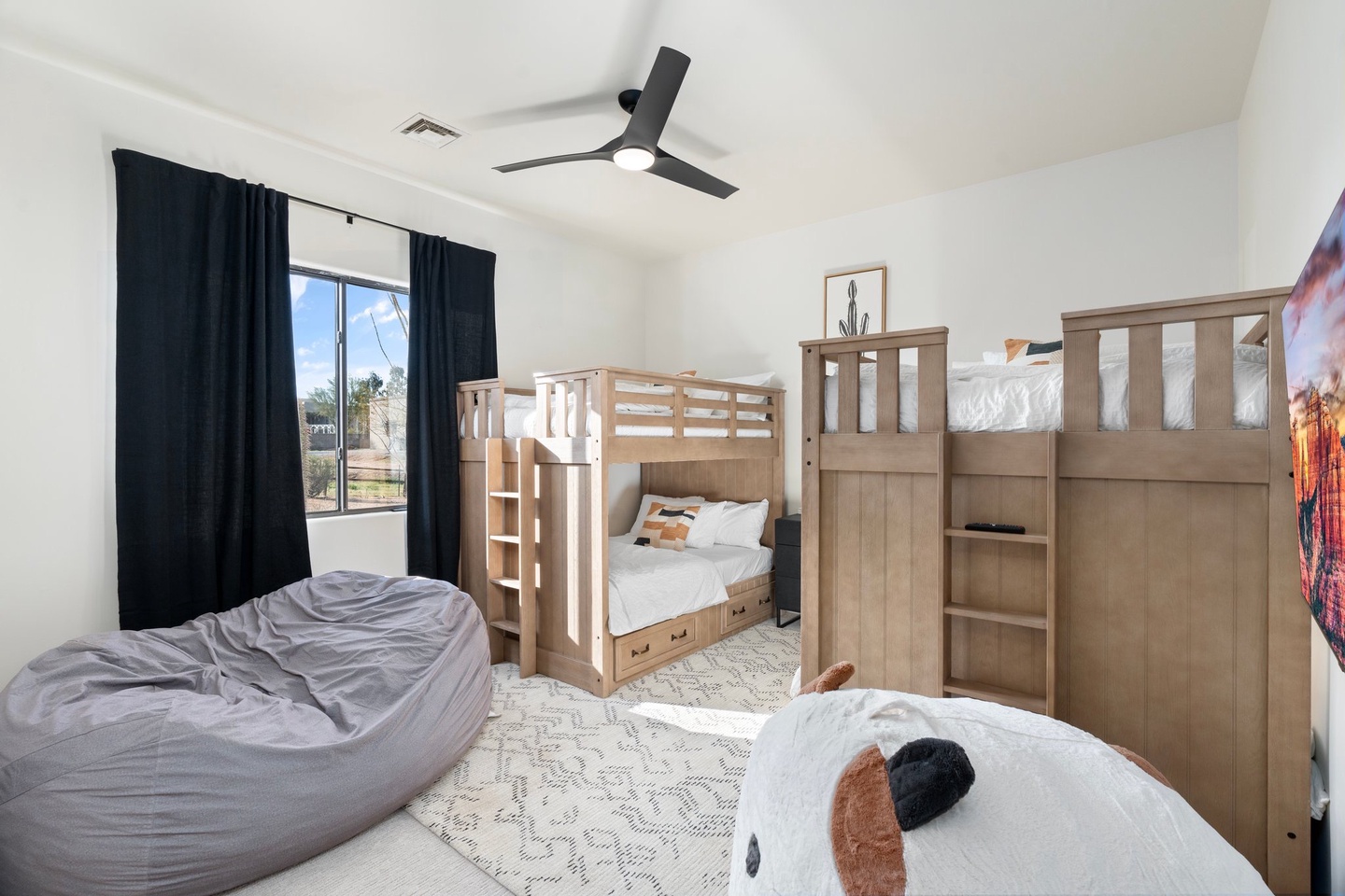 Bedroom #4 - 2 Bunk beds
