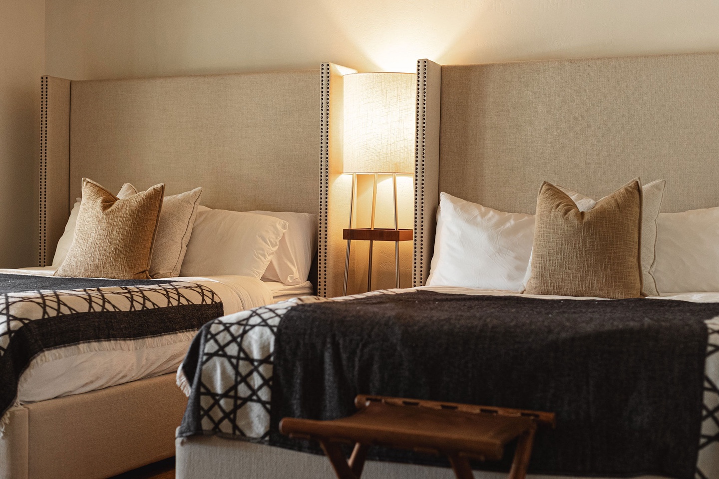 Two Queen beds