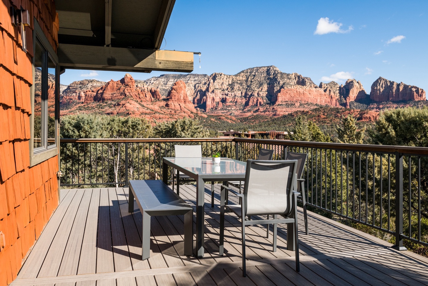 Expansive Red Rock view from anywhere you look