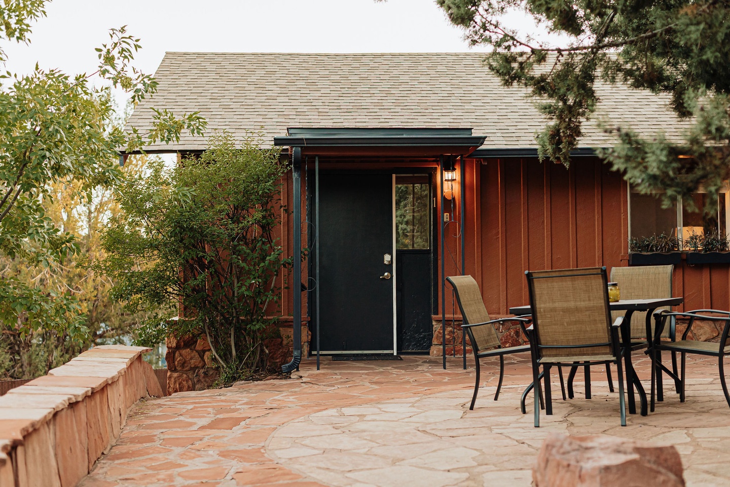 Guest house entry