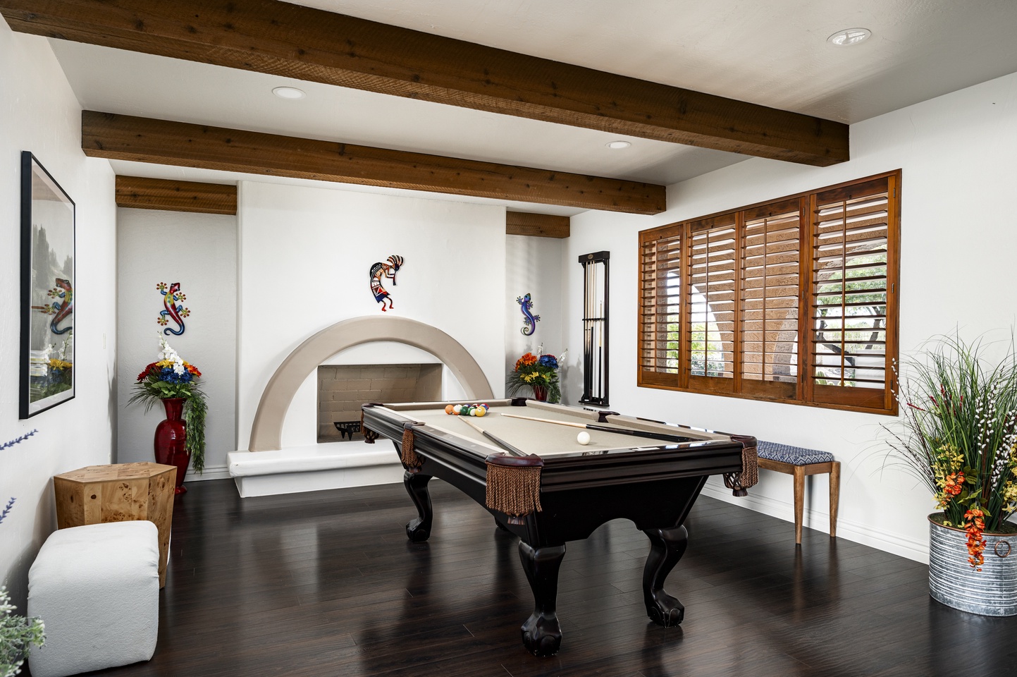 Billiards room