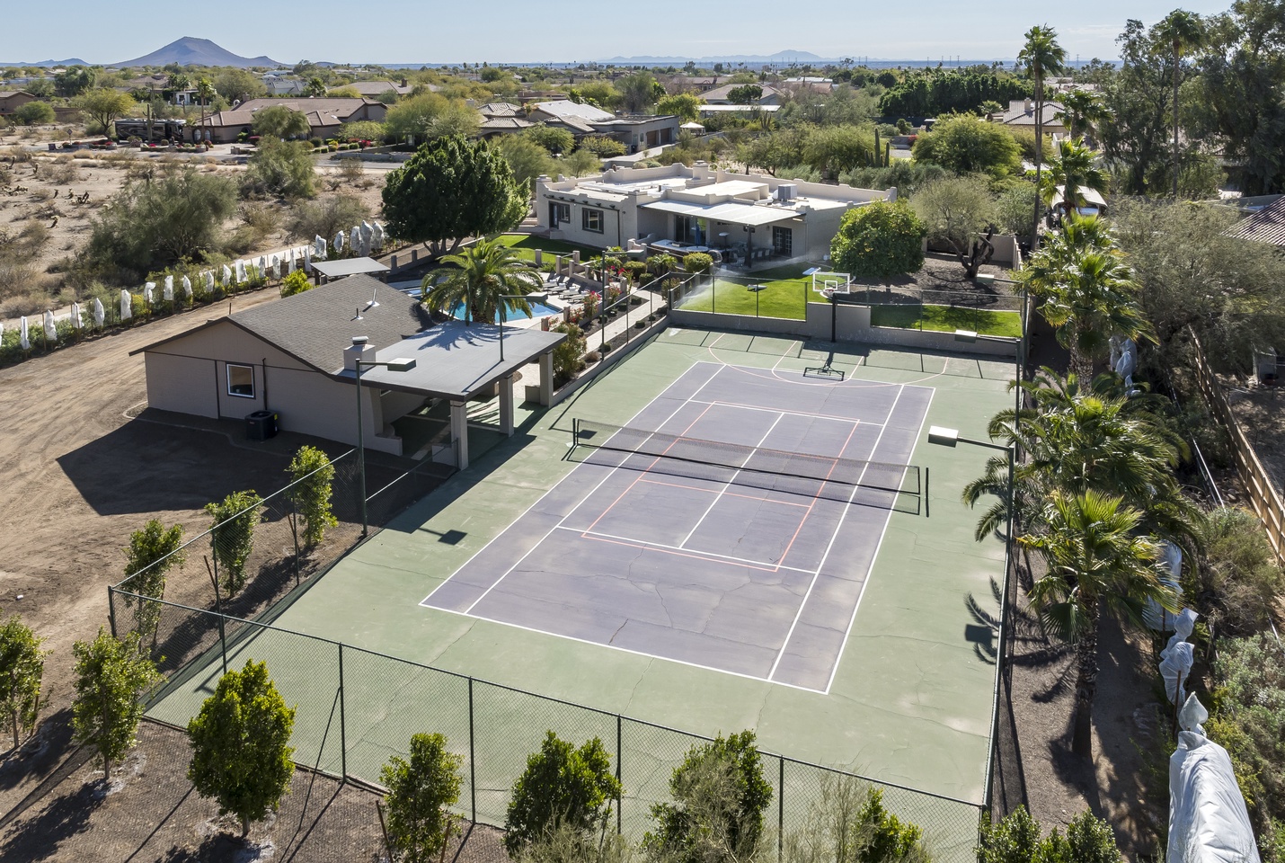 Basketball, tennis, or pickleball