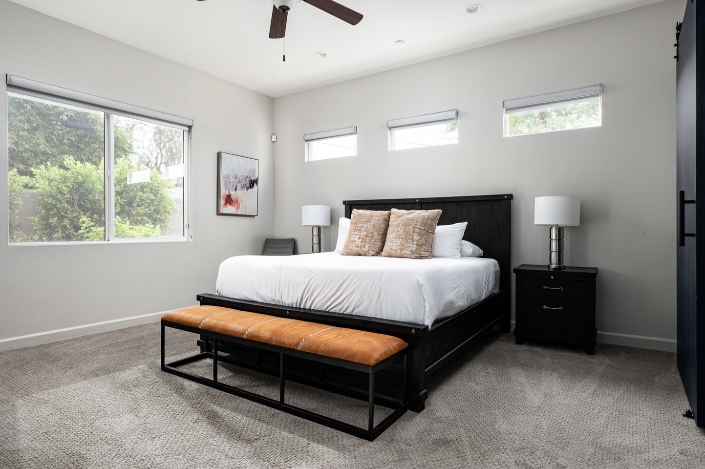 Primary Master Bedroom (lower level) - King Bed