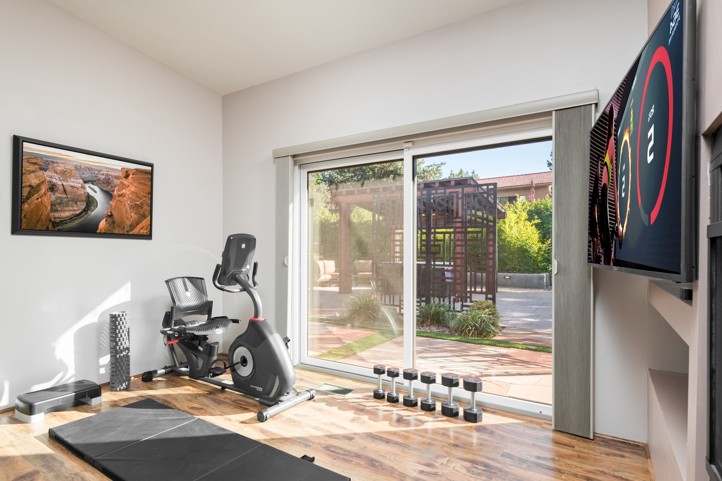 Workout area attached to Bedroom 1