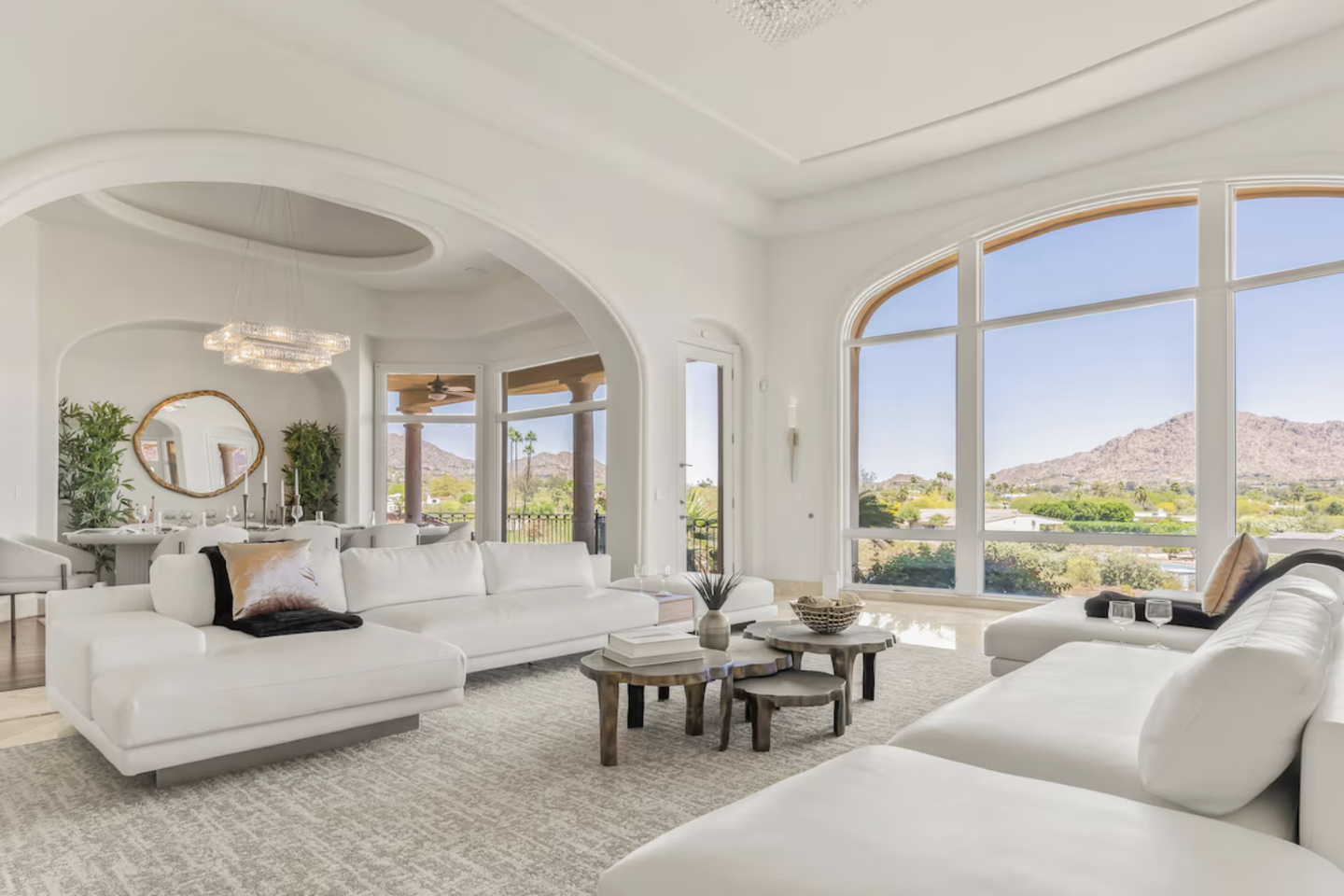 Complimented by mountain views