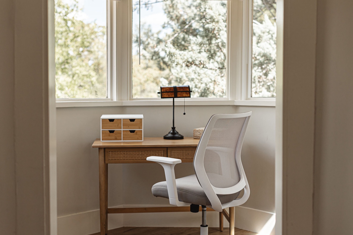 Attached private office space