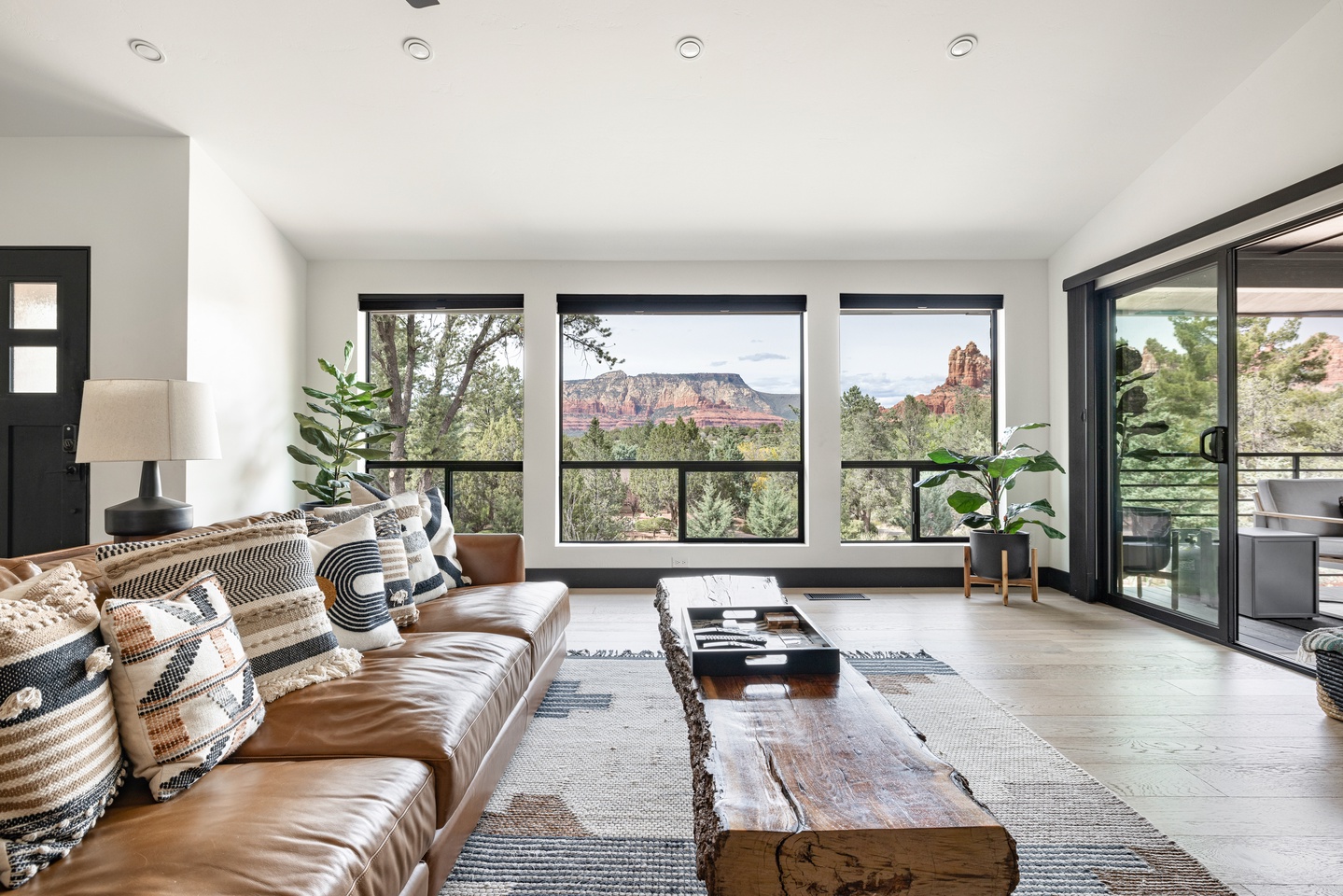 Take in the Red Rock views