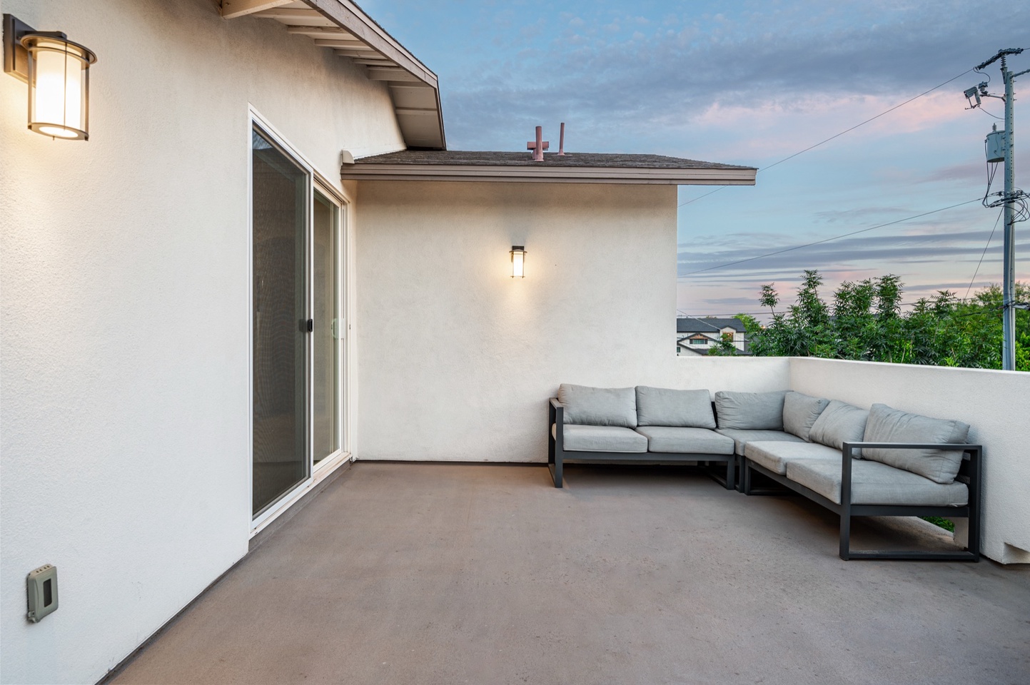 Secondary Master Bedroom Patio