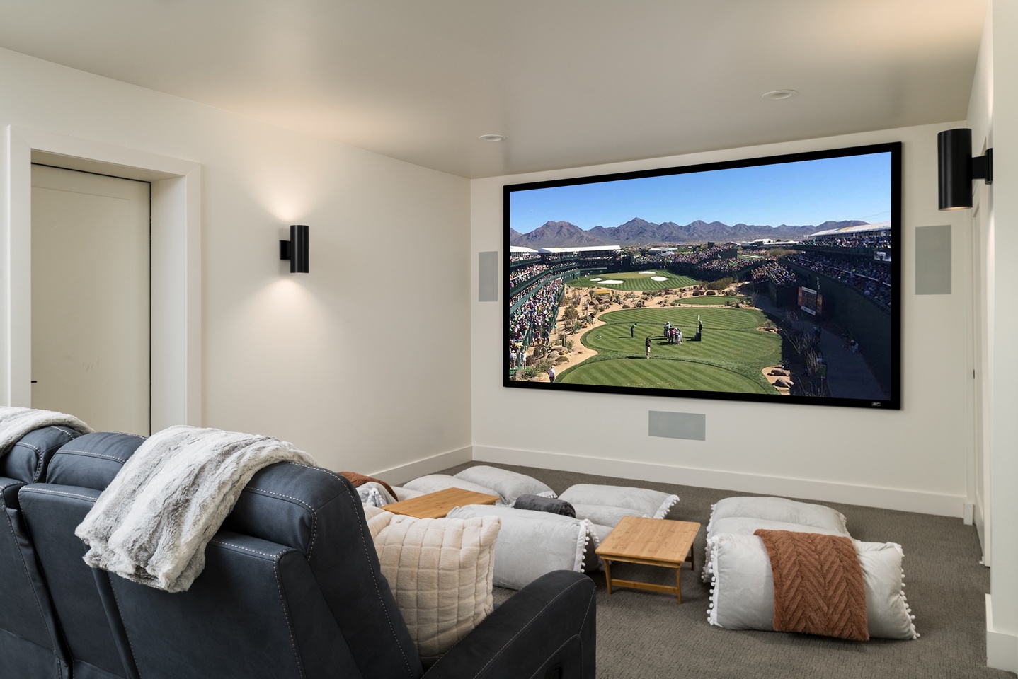 When the living room doesn't cut it, take the program to the big screen!
