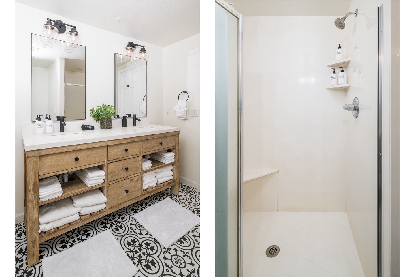 Secondary bathroom