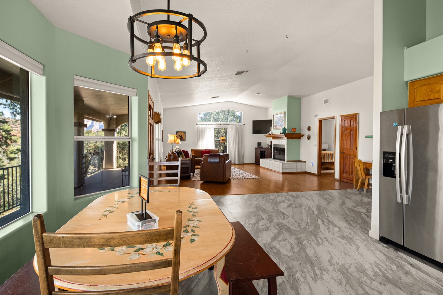 Dining/Living open flow