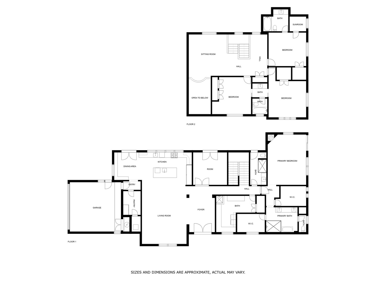 Main House Floor Plan