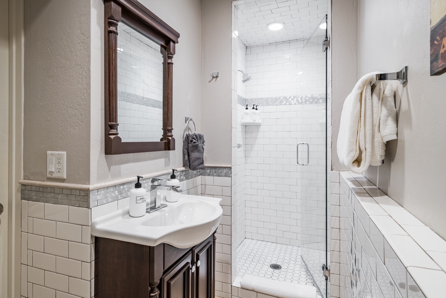 Attached bathroom - Walk in shower