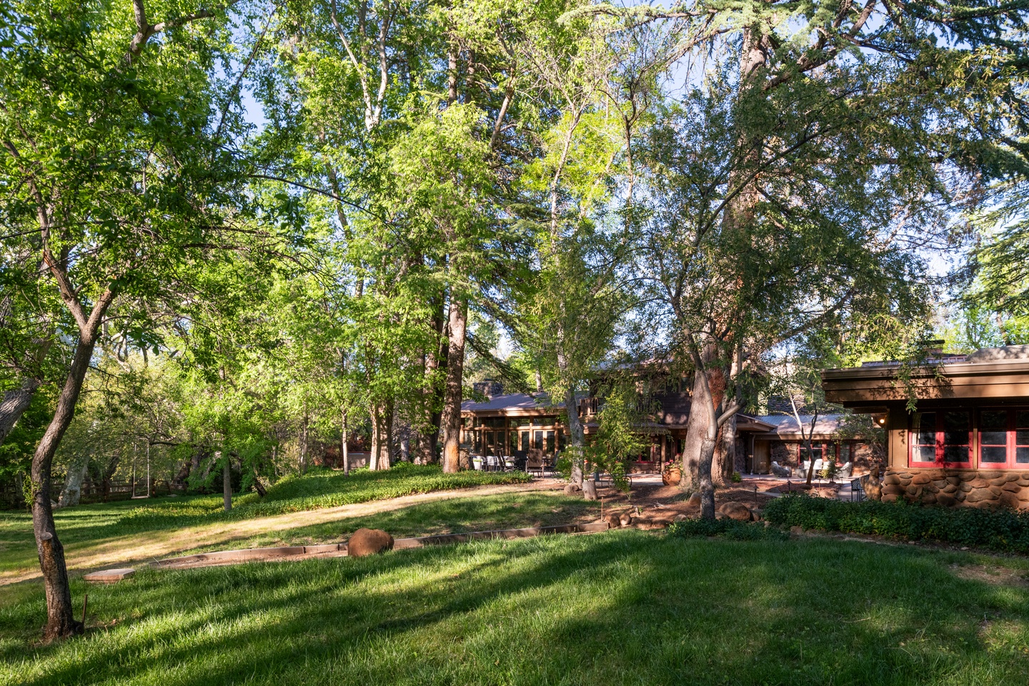 Massive backyard space