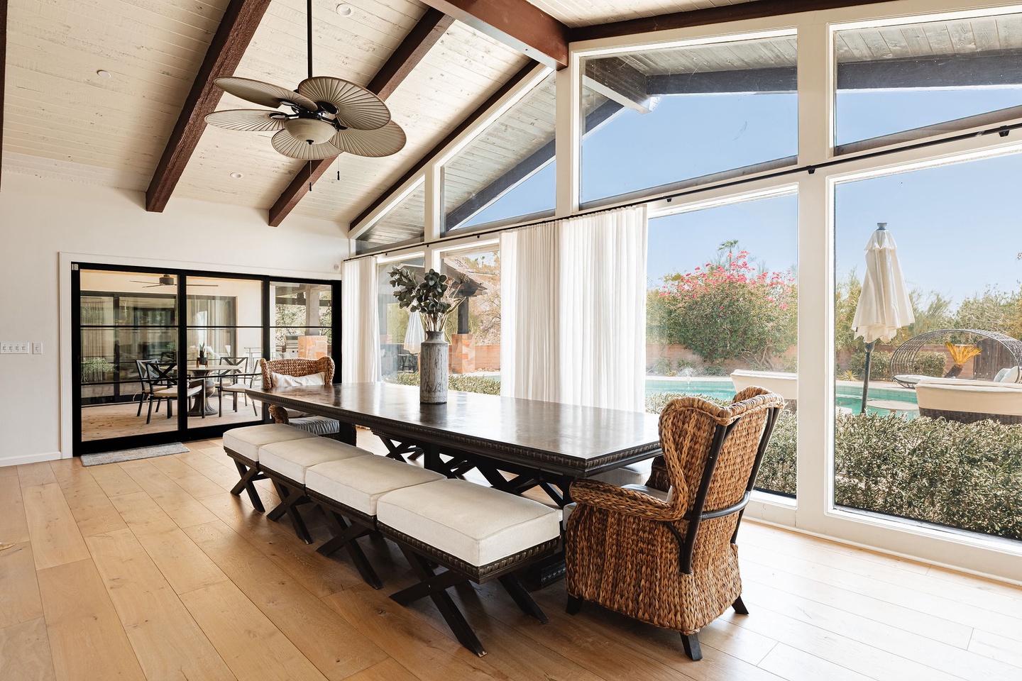 Large dining room table