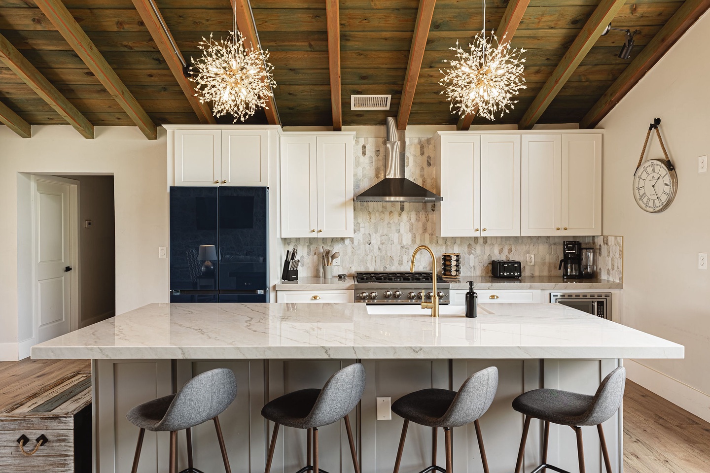 Newly built kitchen