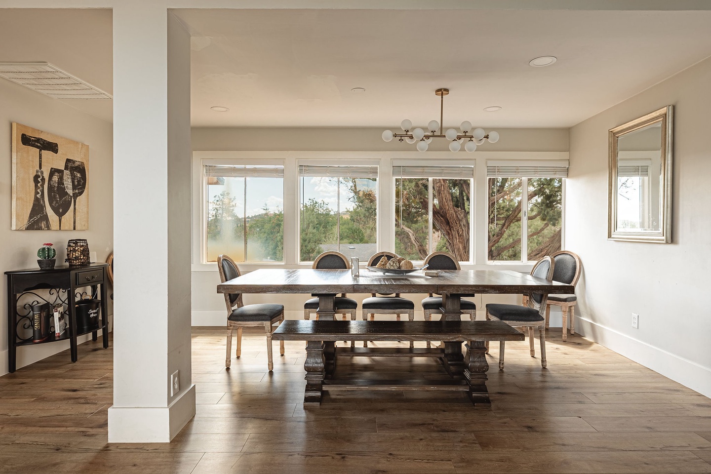 Dining room space