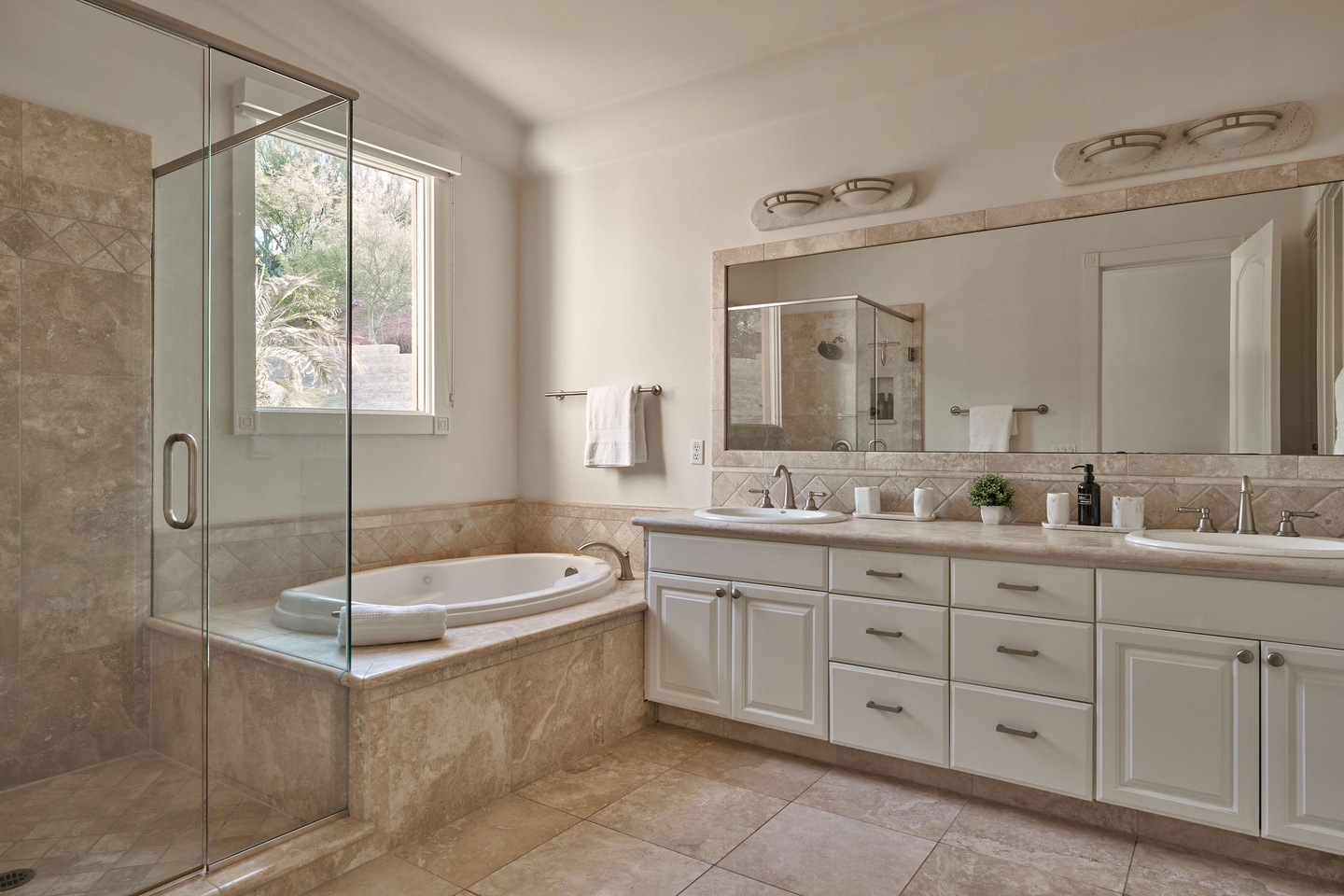 Attached bathroom