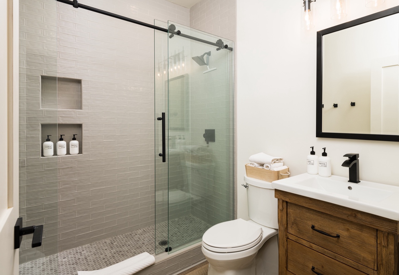 Bathroom 2 with walk-in shower