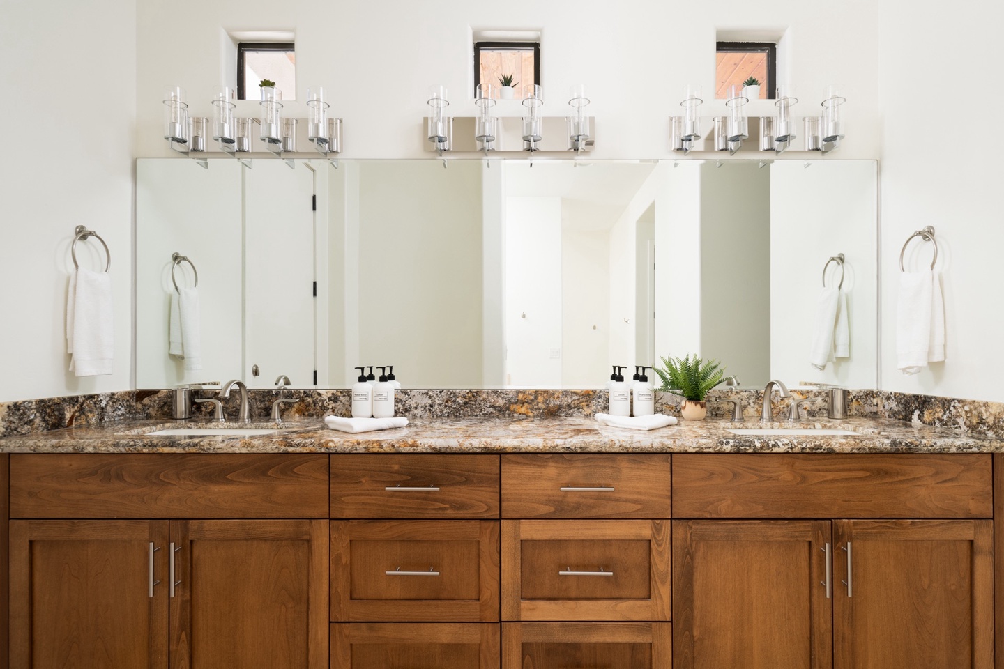 Master bathroom vanities