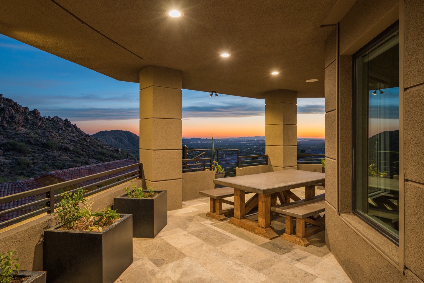 More views from the master bedroom balcony